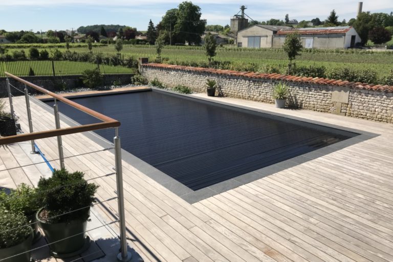 Securiser Sa Piscine - volet roulant - lames polycarbonates